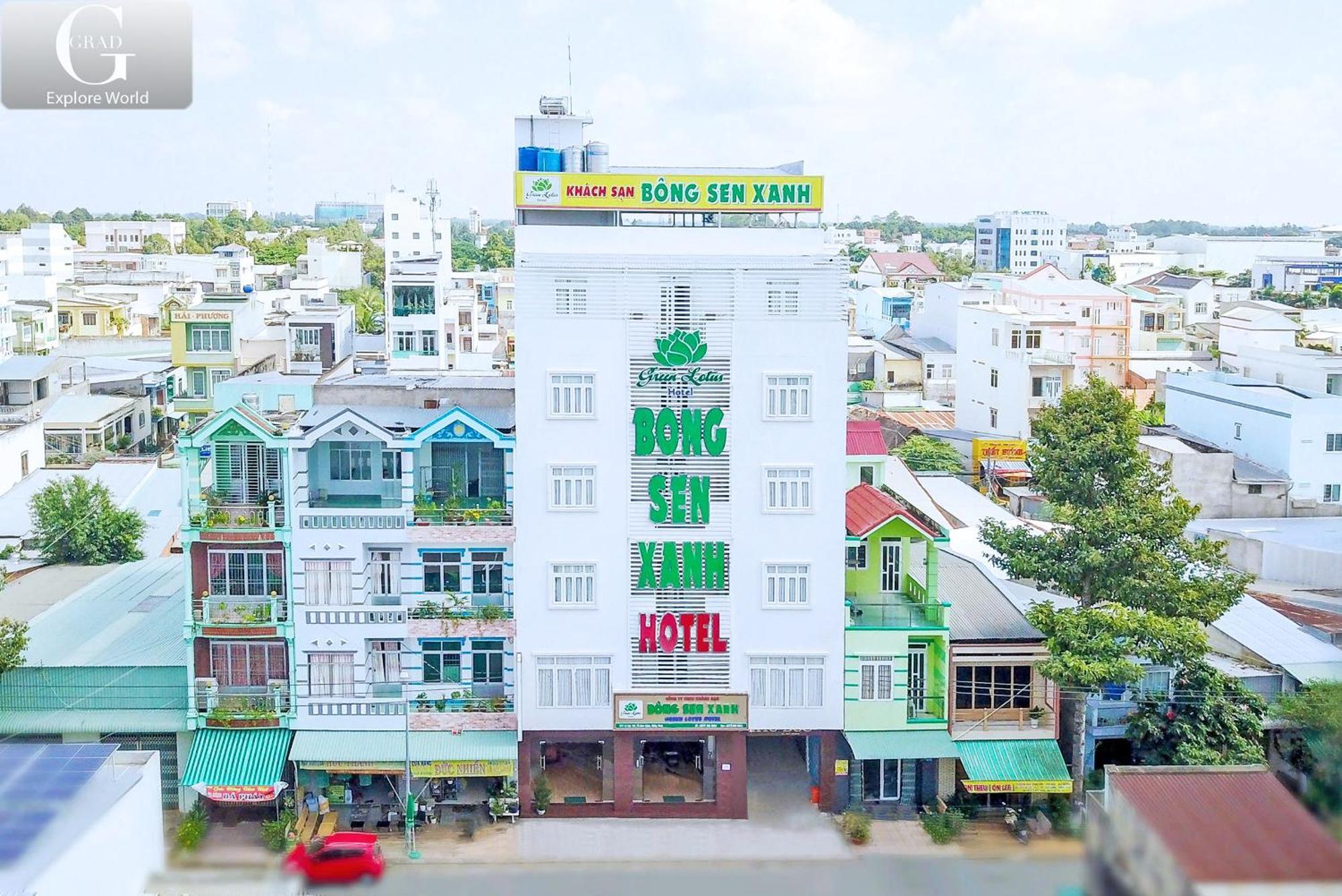 Bong Sen Xanh Hotel Cao Lãnh Exterior foto