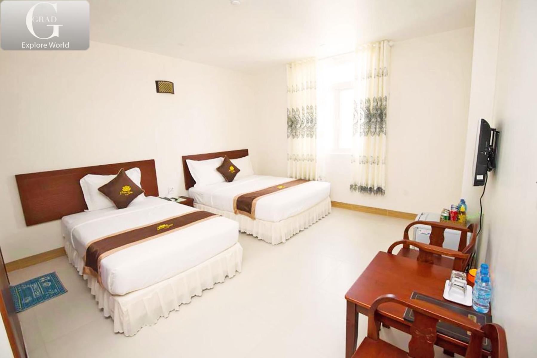 Bong Sen Xanh Hotel Cao Lãnh Exterior foto